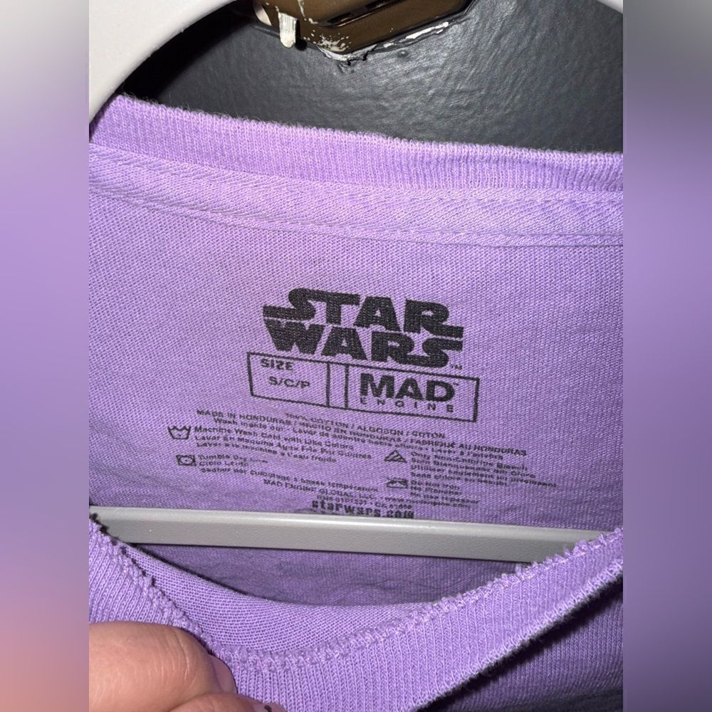 Star Wars The Dark Side Purple TShirt Men's NWOT - Picture 4 of 7